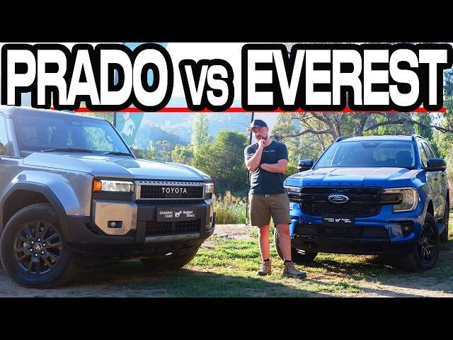 Has the Toyota Land Cruiser Prado finally been dethroned? (2025 Ford Everest vs Toyota Prado review)