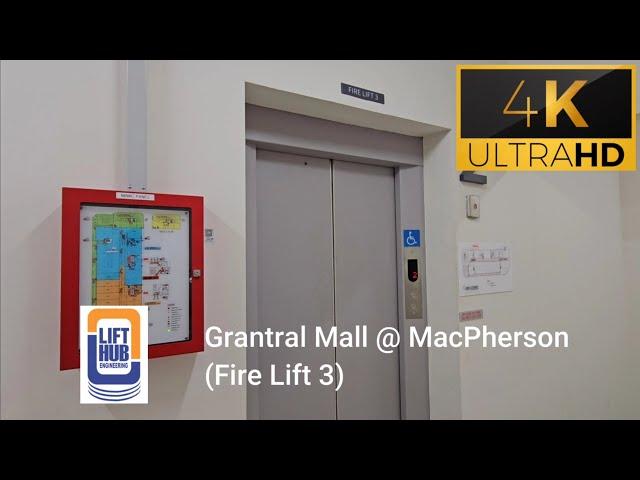 Lift Hub fire lift 3 at Grantral Mall MacPherson