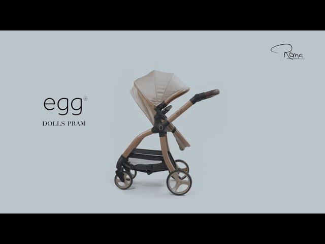 egg® Dolls Pram, by Roma