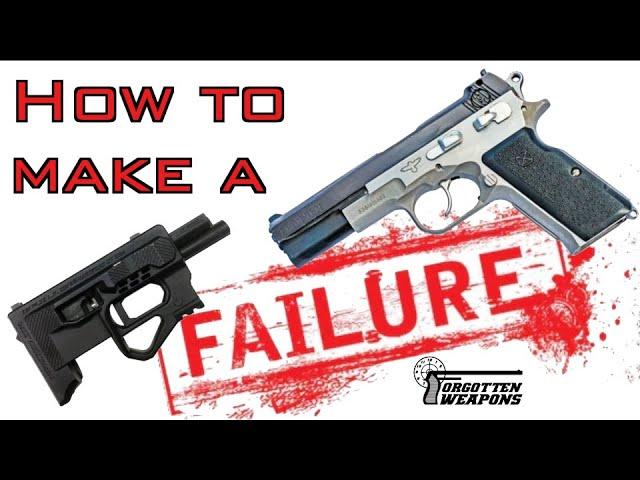 So Many Ways to Fail at Making a Pistol