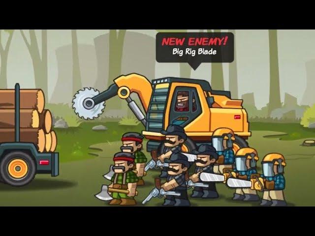 NEW ENEMY BIG RIG BLADE!! - Lumber Whack #11 - [Mobile Games]