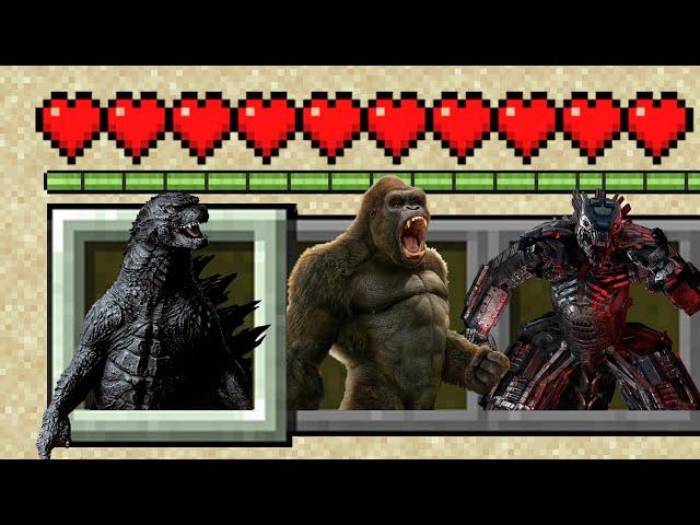 Minecraft PE : FORBIDDEN GODZILLA VS KONG MOD in Minecraft Pocket Edition