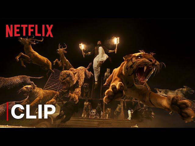 Jr. NTR's Palace Entry Scene | RRR | Netflix India