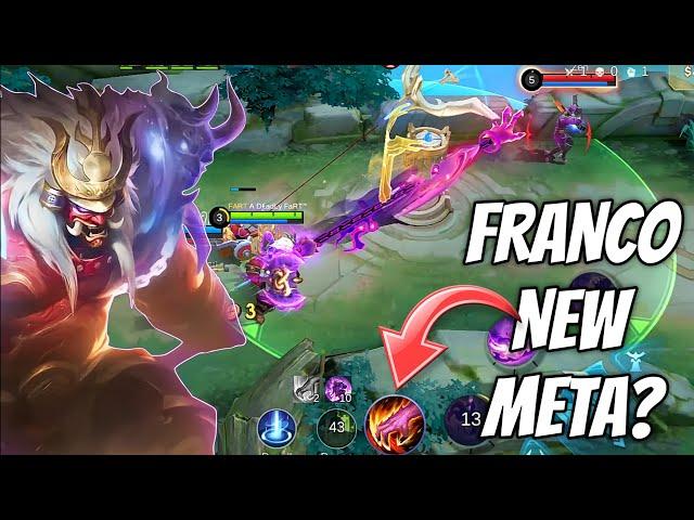 Franco Jungler in Rank?🫡 RIP Eenemies! Franco Highlights | Mobile Legends