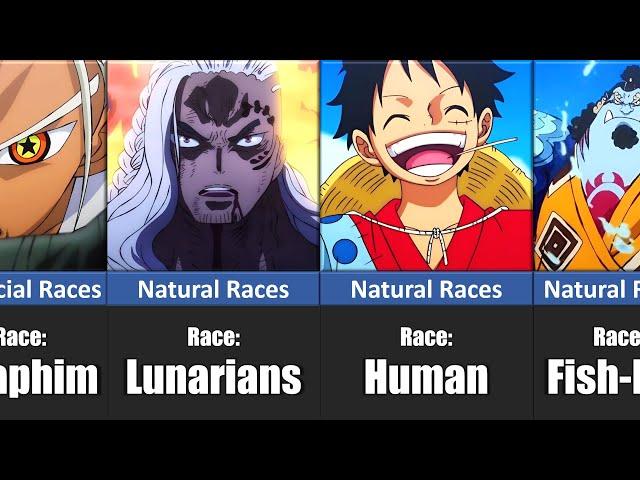 EVERY Race in One Piece