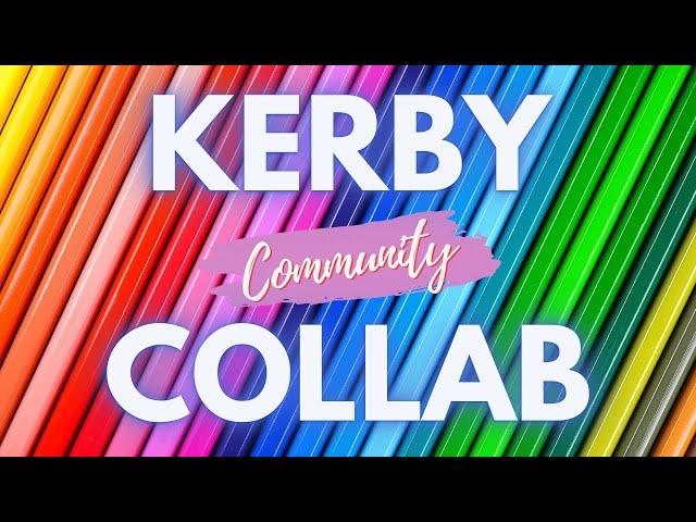 KERBY COMMUNITY COLLAB | Adult Colouring