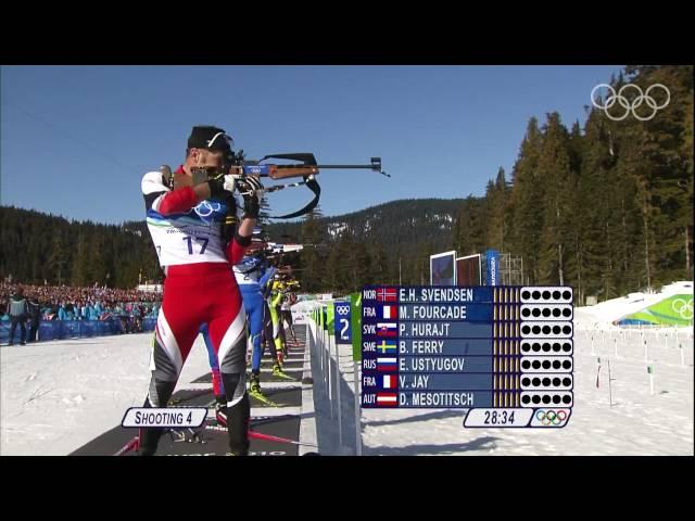 Ustyugov - Men's Biathlon - 15KM Mass Start - Vancouver 2010 Winter Olympic Games