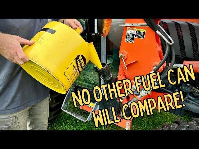 Eagle 5 Gallon Type I Yellow Safety Gas Can for Diesel Review | No Fancy Pour Spouts | Old School