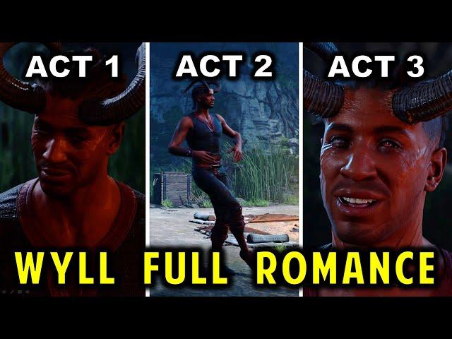 Wyll Full Romance: Act 1, Act 2, Act 3 & Ending | Baldur's Gate 3 (BG3)