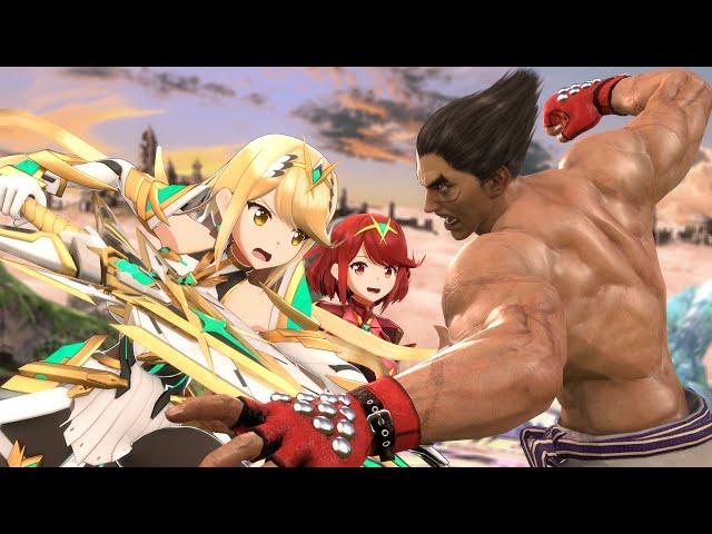 [SFM] Mythra and Mishima have a Minor Mishap #SmashBrosUltimate