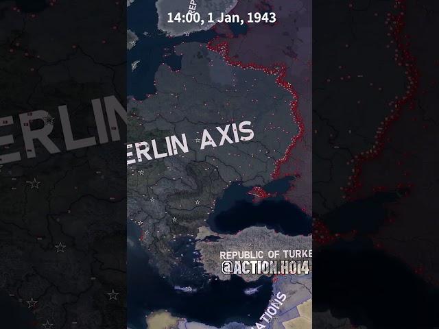 Magna Europa Reloaded | HOI4 TIMELAPSE #ww2 #shorts #hoi4 #timelapse #heartsofiron4