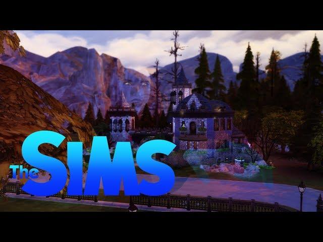 Строим замок для вампиров #TheSims4