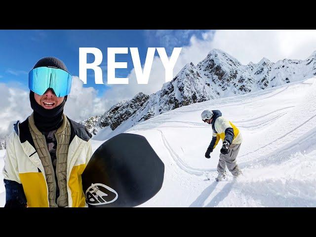 Snowboarding the Biggest Vertical Drop in North America
