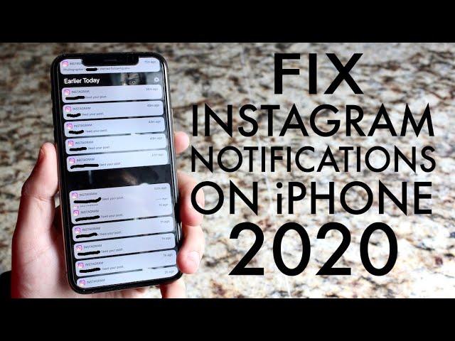 FIX Instagram Notifications Not Working! (2020)