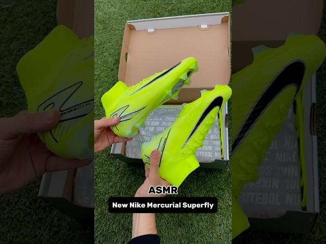 ASMR Unboxing the new Nike Mercurial Superfly 