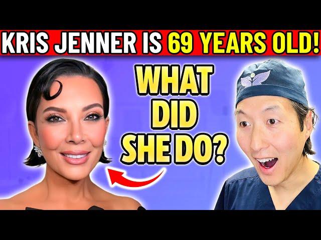 Kris Jenner New Face: Plastic Surgery Analysis!