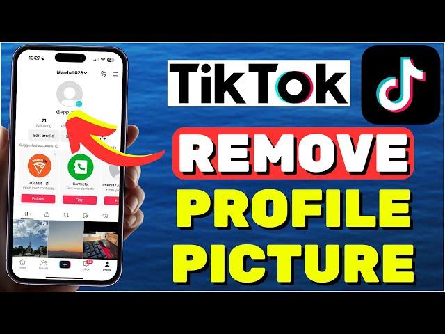 How To Remove Profile Picture On TikTok (2024)