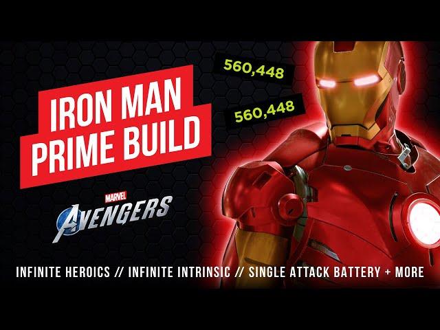 IRON MAN PRIME | INFINITE HEROICS & INFINITE MISSILES | BEST 2022 BUILD | Marvel's Avengers