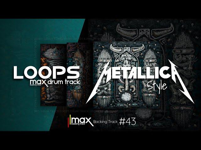 Heavy Metal Drum Track / Metallica Style / 140 bpm