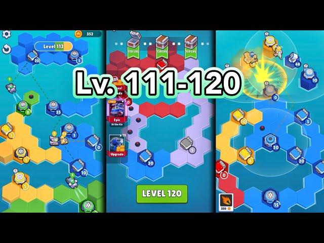 War Regions Level 111-120 Tactical Game Walkthrough