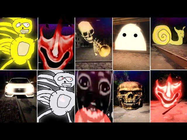 All 9 New Nextbots Jumpscares In Roblox Nico's Nextbots New Halloween Update nn russia map