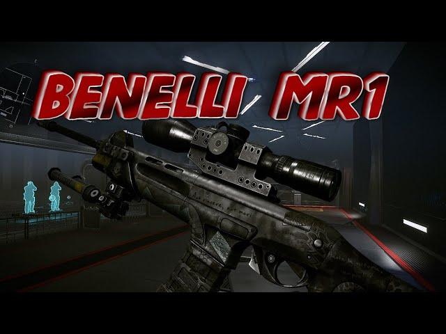 Benelli MR1 макрос в точку. Warface