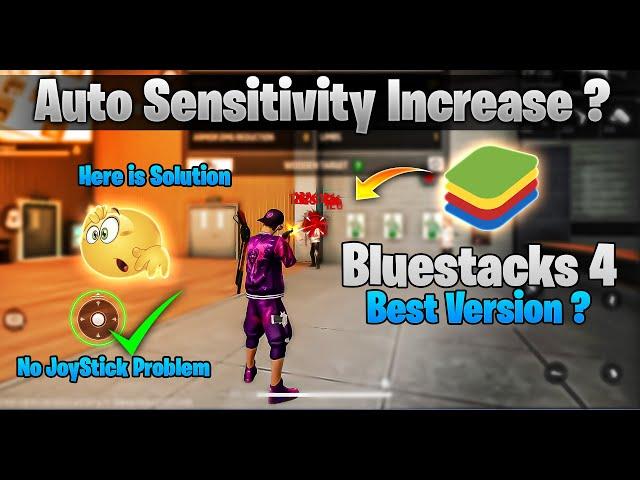 How To Fix Free Fire Auto Sensitivity Increase Problem In Bluestacks