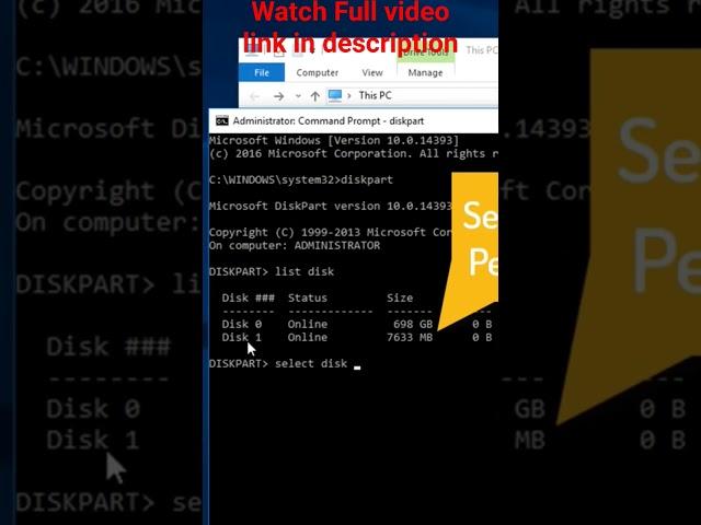 How to remove write protection from pendrive