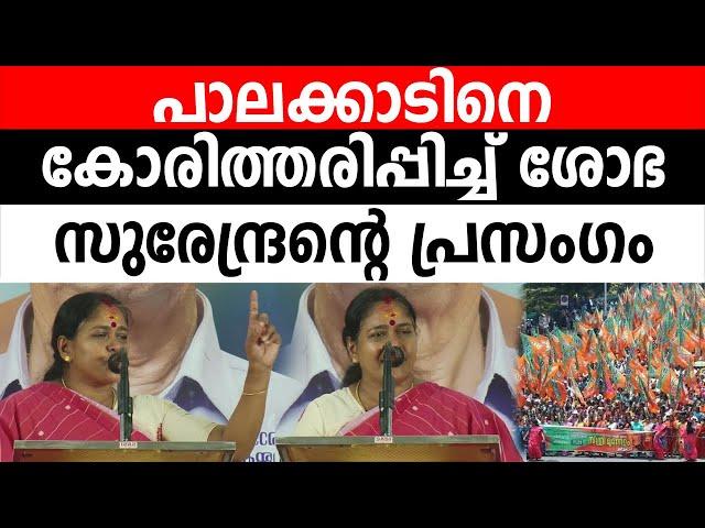 പാലക്കാട് കാവി തരങ്കത്തിൽ തകർന്നടിഞ് ഇടത് വലത് മുന്നണികൾ