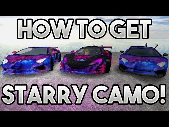 HOW TO GET STARRY CAMO! | ROBLOX: Vehicle Simulator