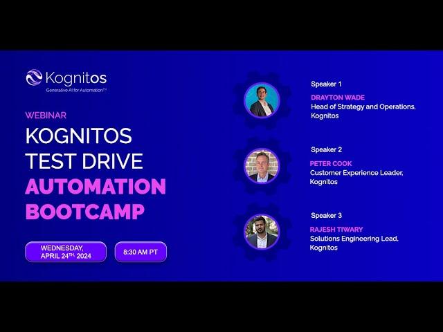 Automation Bootcamp: Kognitos Test Drive