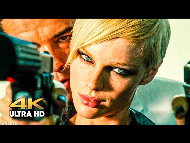 Frank (Jason Statham) vs crazy Lola. Transporter 2