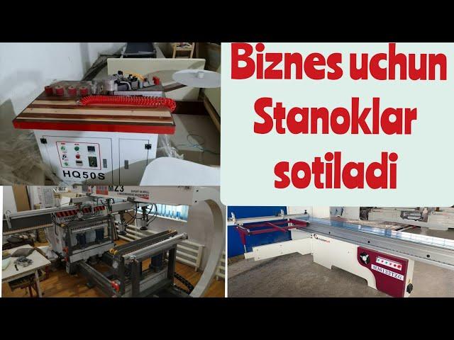 Biznes uchun // Stanoklar sotiladi // Mebel stanoklar sotilardi