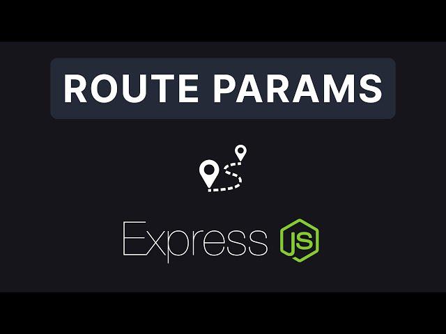 Express JS #3 - Route Parameters