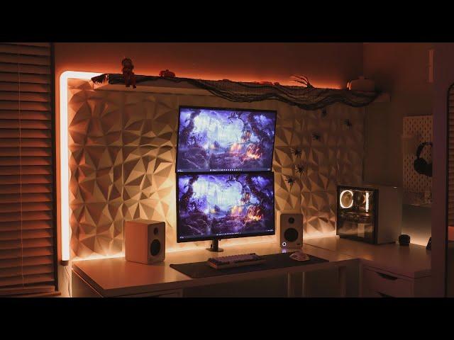 Halloween Gaming Setup/Room Transformation!