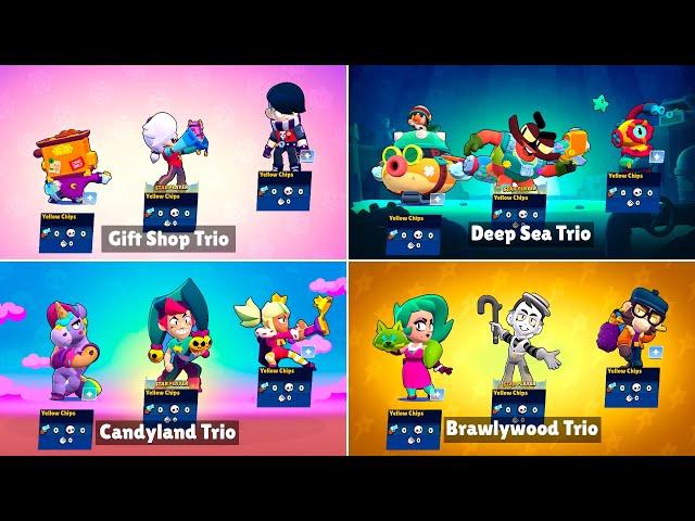 EVERY TRIO IN BRAWL STARS | Winning & Losing Animations | #ClassicBrawl Update