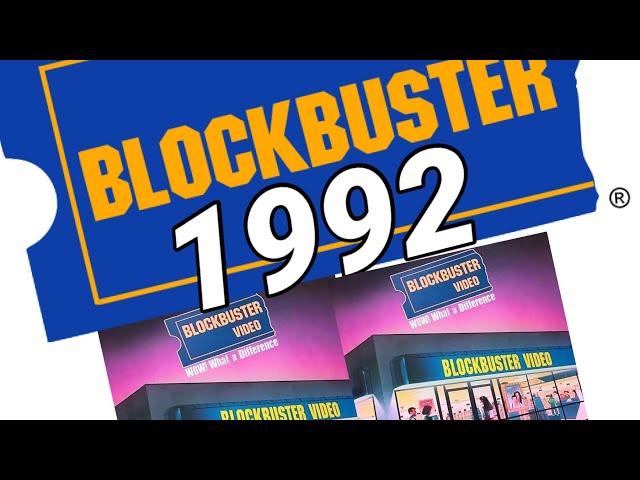 BLOCKBUSTER VIDEO WOW! WHAT A DIFFERENCE Commercial 1992