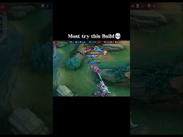 Must try this Build  #mobilelegends #mlbb #mobilelegend #mlbbindonesia #mlbbshorts #ml #shorts