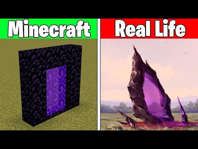 Realistic Minecraft | Real Life vs Minecraft | Realistic Slime, Water, Lava #234