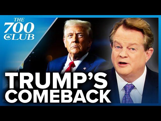 Trump's Historic Comeback Winning The Whitehouse | The 700 Club