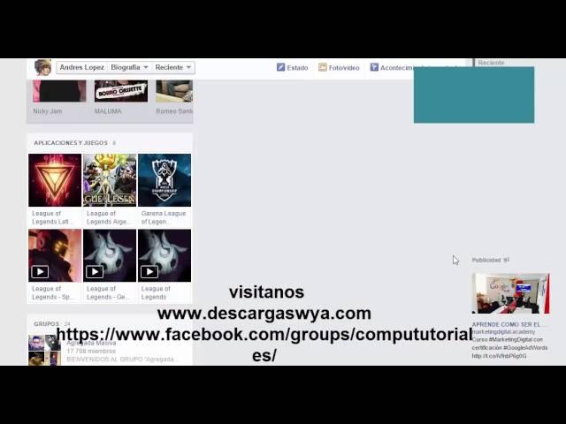 Quitar Reproduccion Automatica VIDEOS FACEBOOK 2015