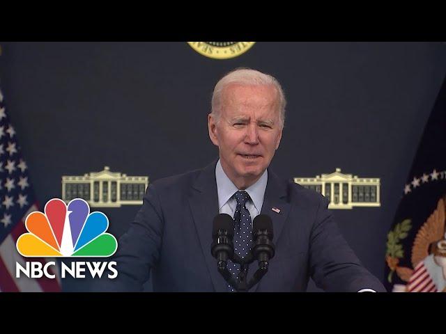 Biden ordered unidentified aerial objects taken down out of 'abundance of caution'