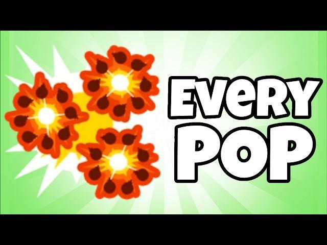 Can 1 Bomb Shooter Get EVERY Single Pop? (Bloons TD 6)