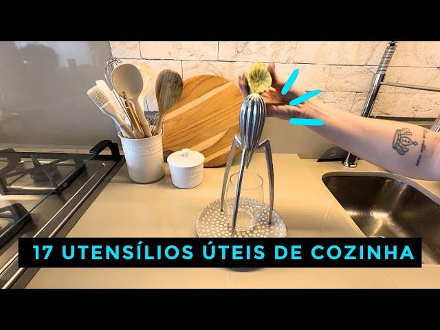 17 UTENSÍLIOS DE COZINHA MEGA ÚTEIS - AMO TODOS!  | OSF Rafa Oliveira