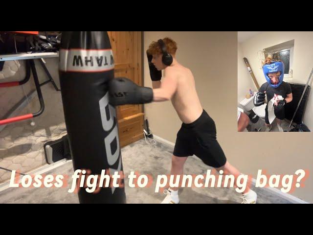 anabolic teen boxing session (educational)