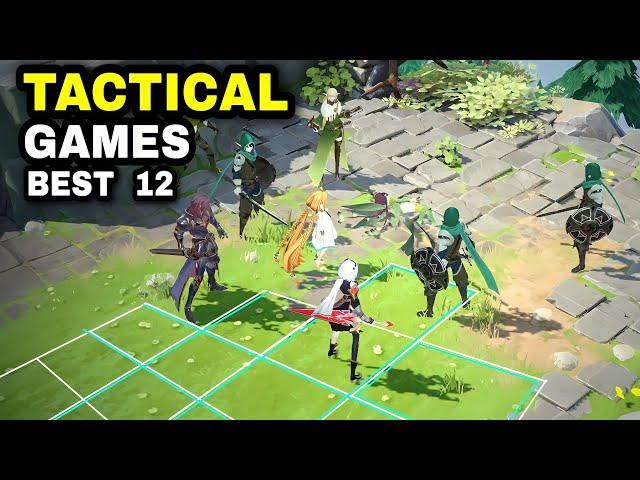 Top 12 Best TACTICAL RPG games Turn based Strategy games for Android iOS