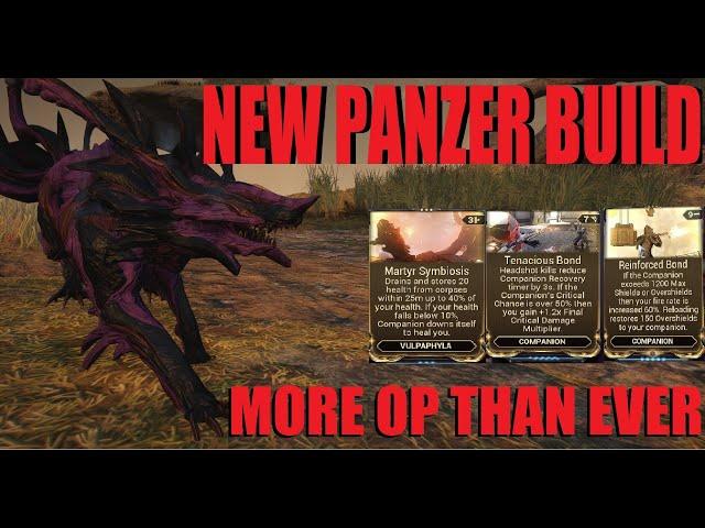 [WARFRAME] NEW Panzer Vulpaphyla Builds (Post Companion Rework) | Abyss Of Dagath