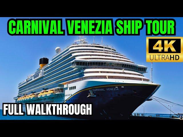 Carnival Venezia Ultimate Ship Tour | Deck by Deck Walkthrough