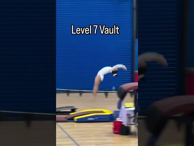 Level 7 Vault  #gymnast #gymastics #vault #regional #region8 #competition #florida