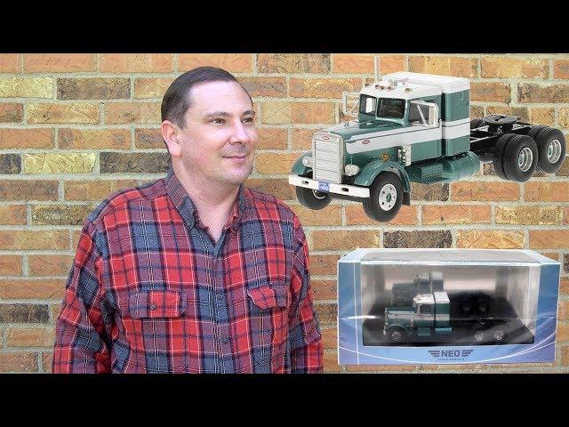 1961 Peterbilt 351 Needle Nose Road Tractor by Neo Scale Models
